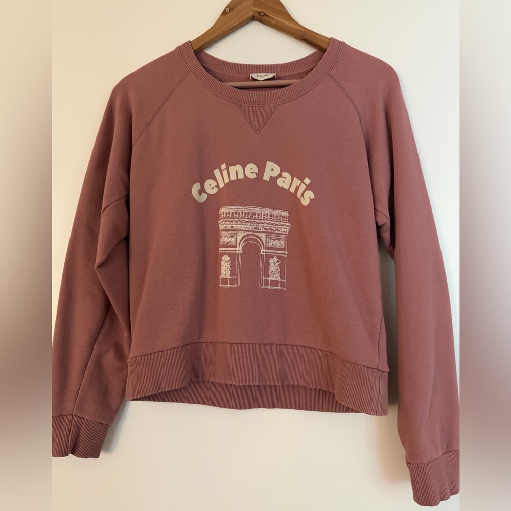 Celine Crew Neck Sweatshirt